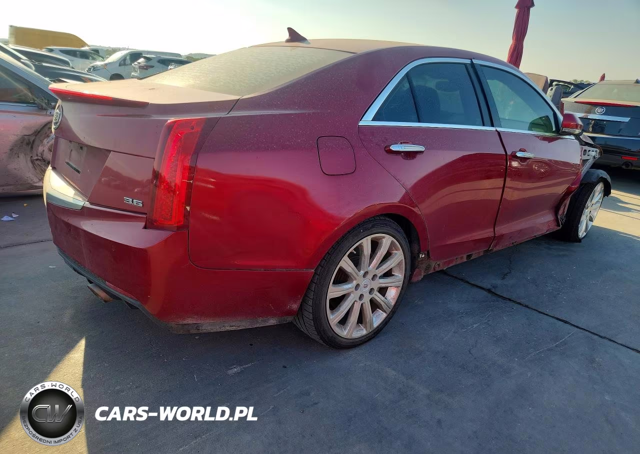 2013 Cadillac Ats Premium VIN:1G6AE5S35D0117740 - 3
