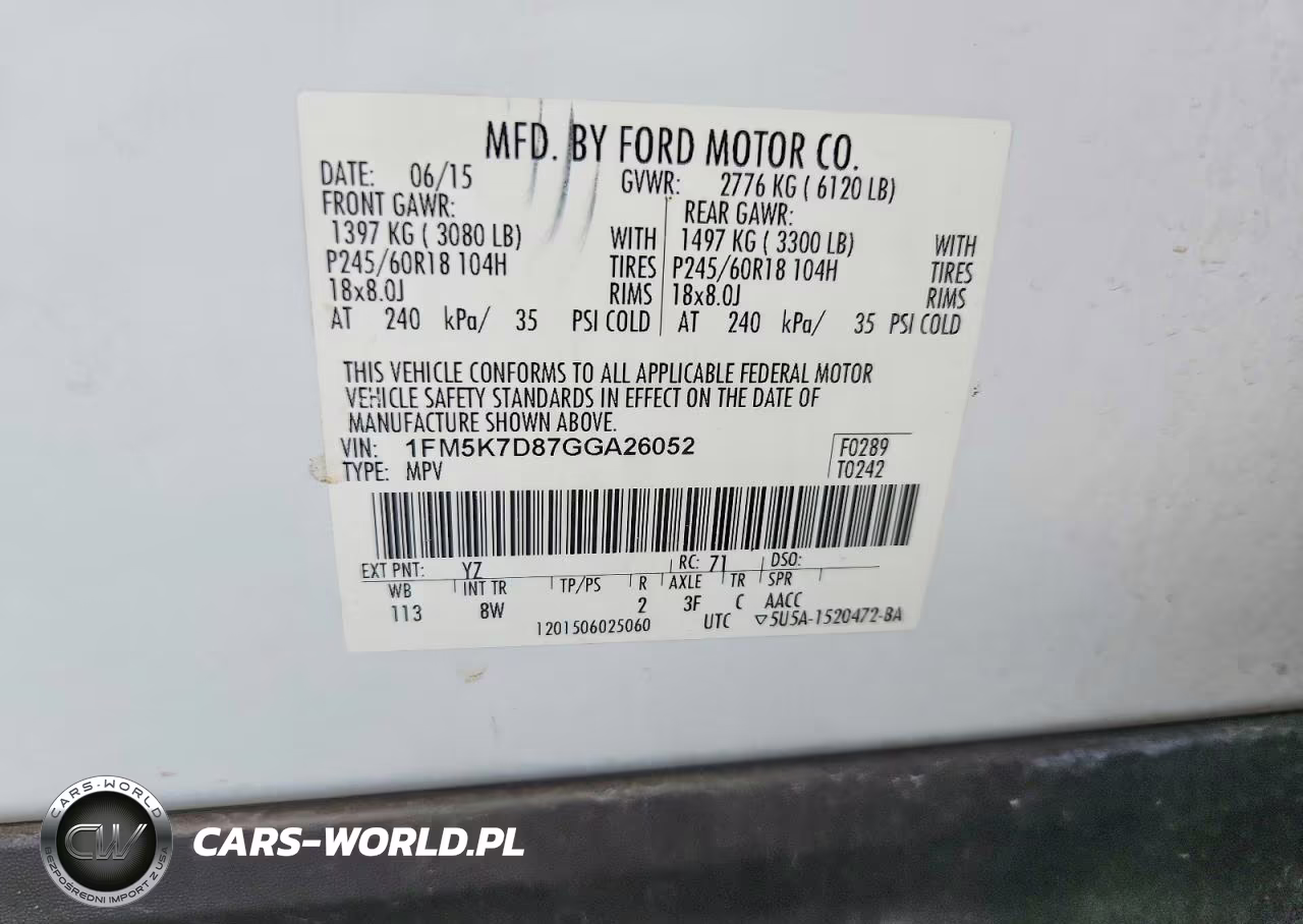 2016 Ford Explorer Xlt VIN:1FM5K7D87GGA26052 - 14