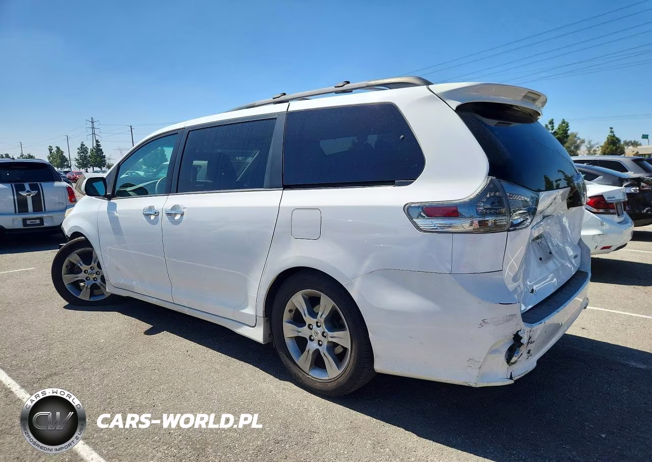 2014 Toyota Sienna Sport VIN:5TDXK3DC8ES422245 - 2