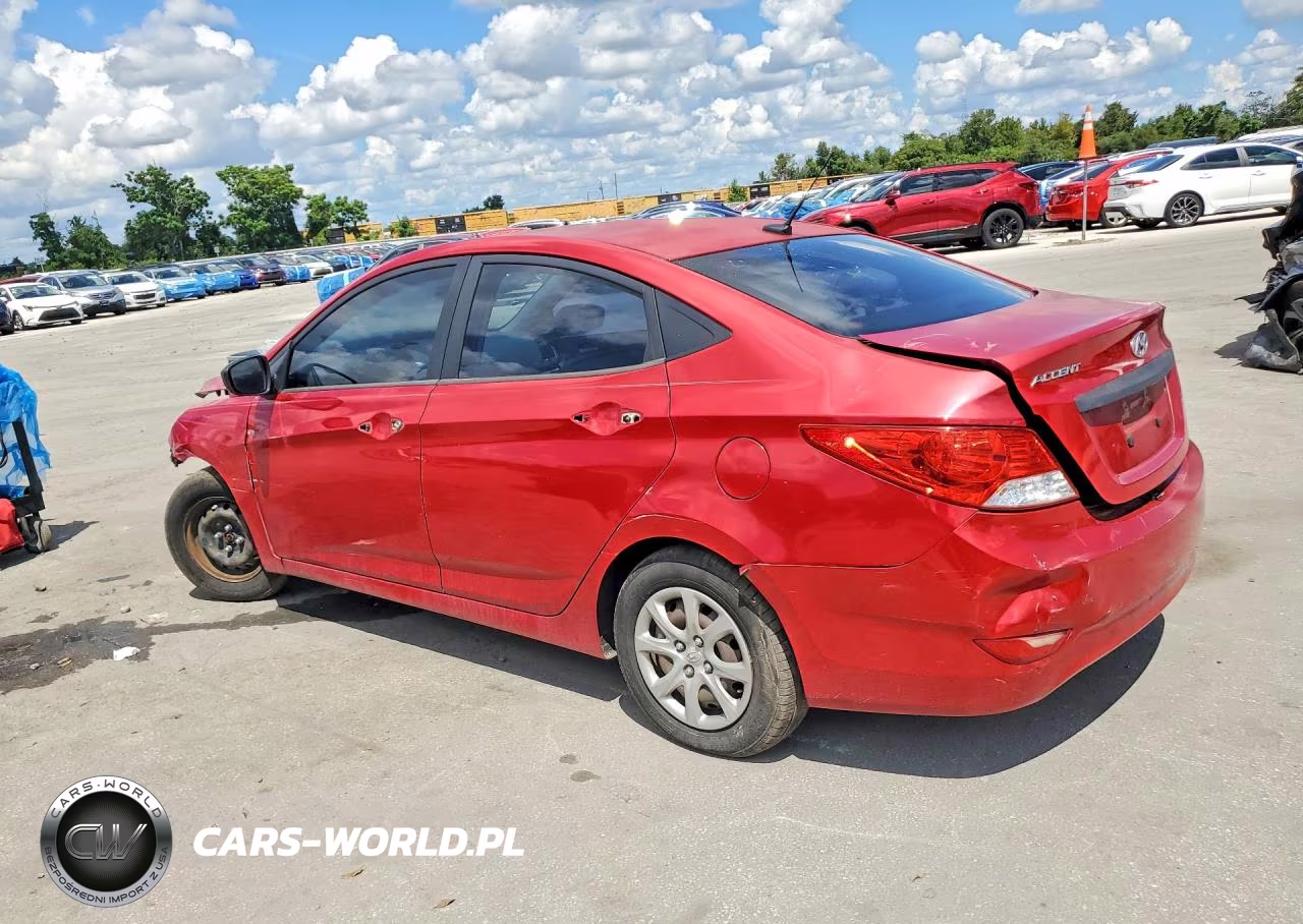 2012 Hyundai Accent Gls VIN:KMHCT4AE2CU139268 - 2