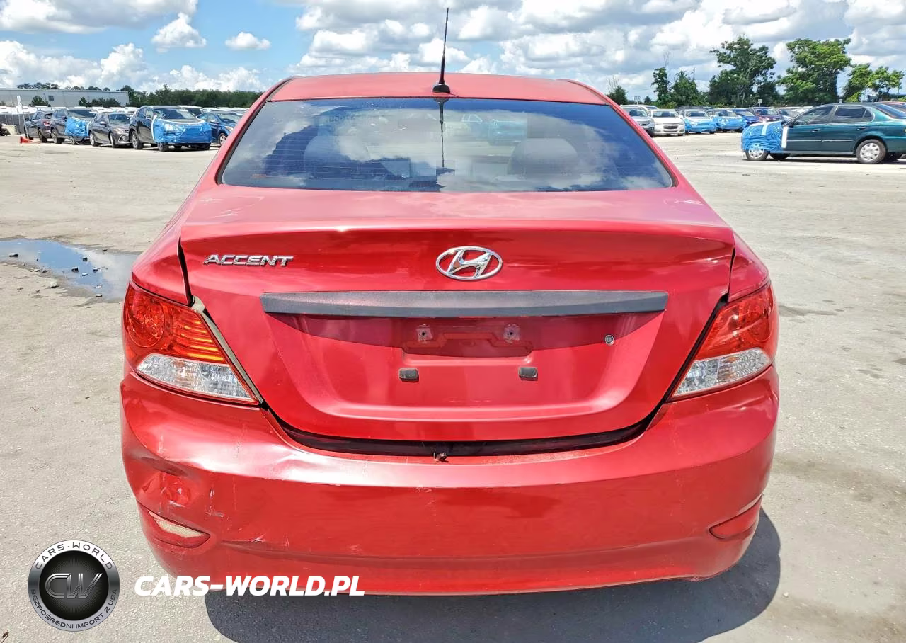 2012 Hyundai Accent Gls VIN:KMHCT4AE2CU139268 - 6