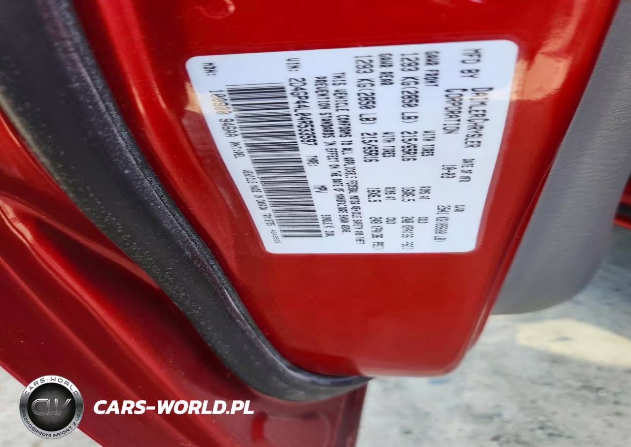 2004 Dodge Grand Caravan Sxt VIN:2D4GP44L04R533597 - 13