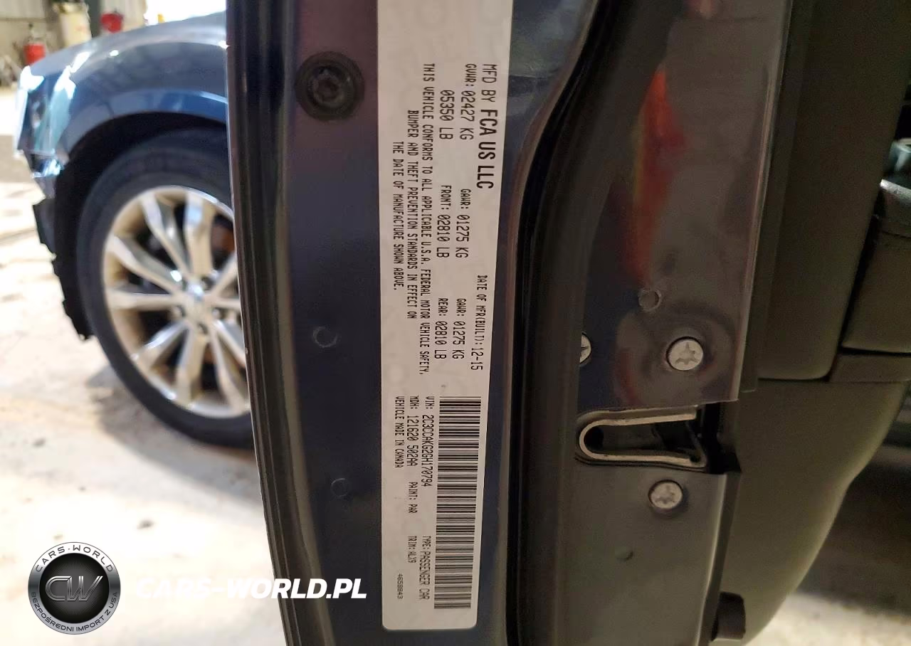 2016 Chrysler 300C VIN:2C3CCAKG2GH170794 - 12