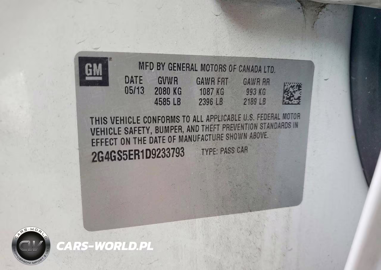 2013 Buick Regal Premium VIN:2G4GS5ER1D9233793 - 12