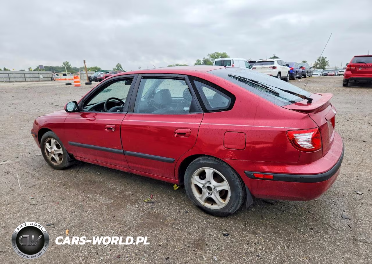 2005 Hyundai Elantra Gls VIN:KMHDN56D35U136256 - 2