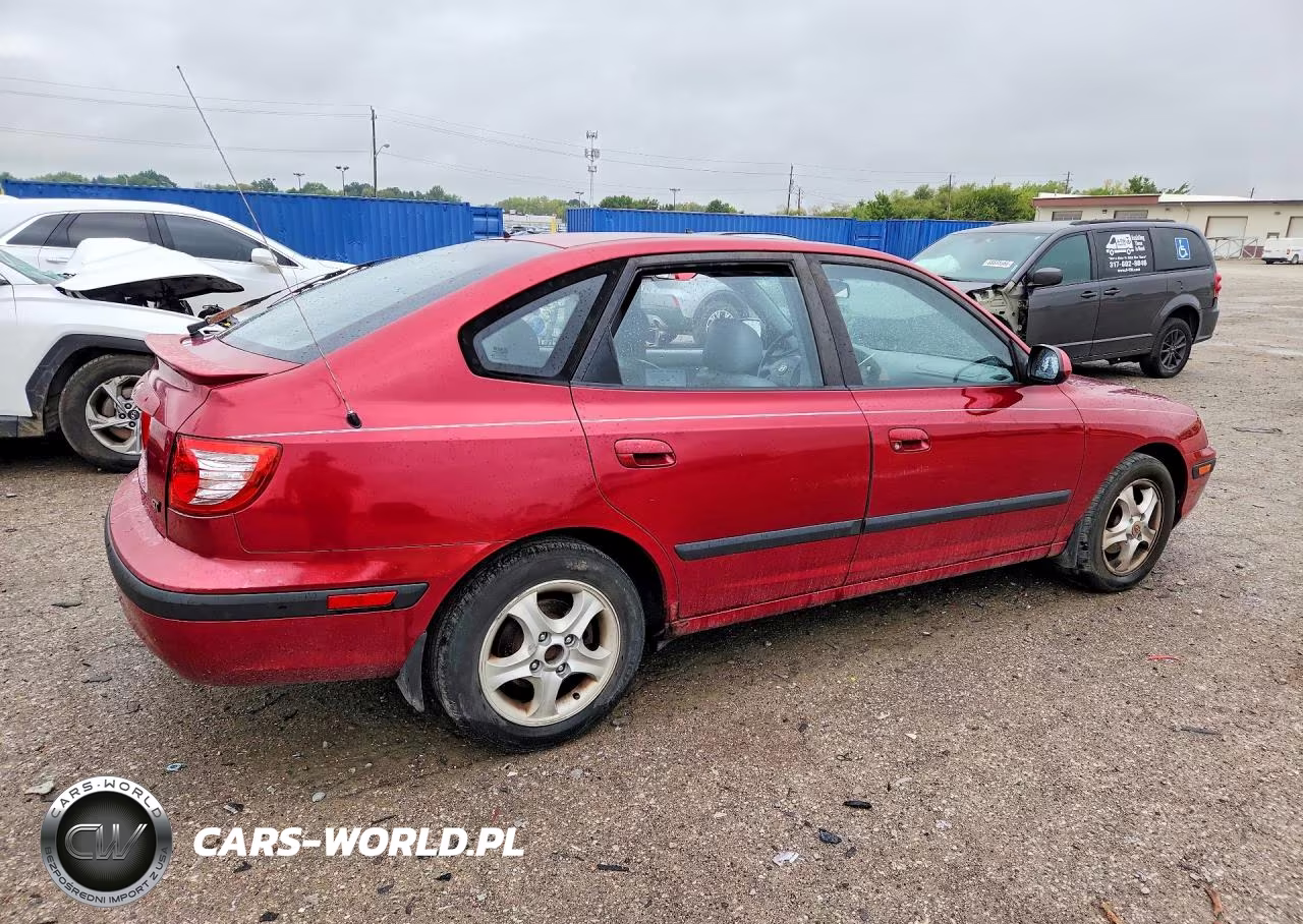 2005 Hyundai Elantra Gls VIN:KMHDN56D35U136256 - 3