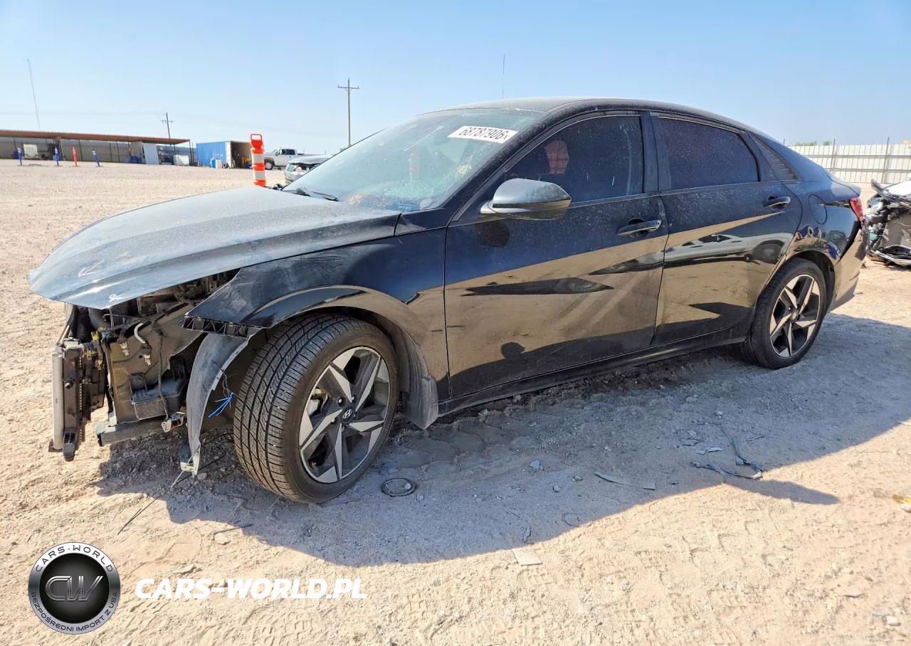 2023 Hyundai Elantra Sel VIN:KMHLS4AG3PU442070 - 1