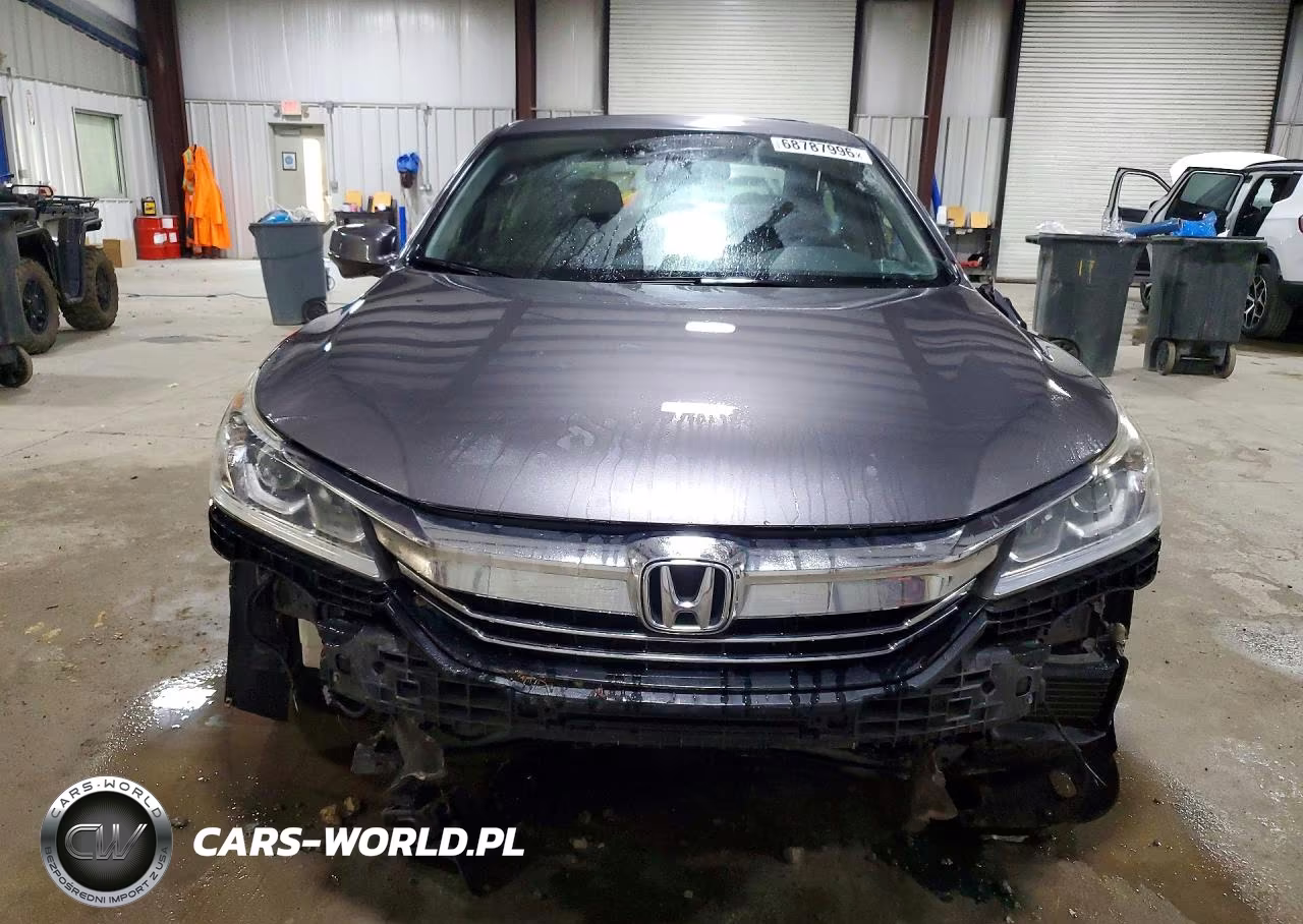 2017 Honda Accord Hybrid Exl VIN:JHMCR6F51HC011509 - 5