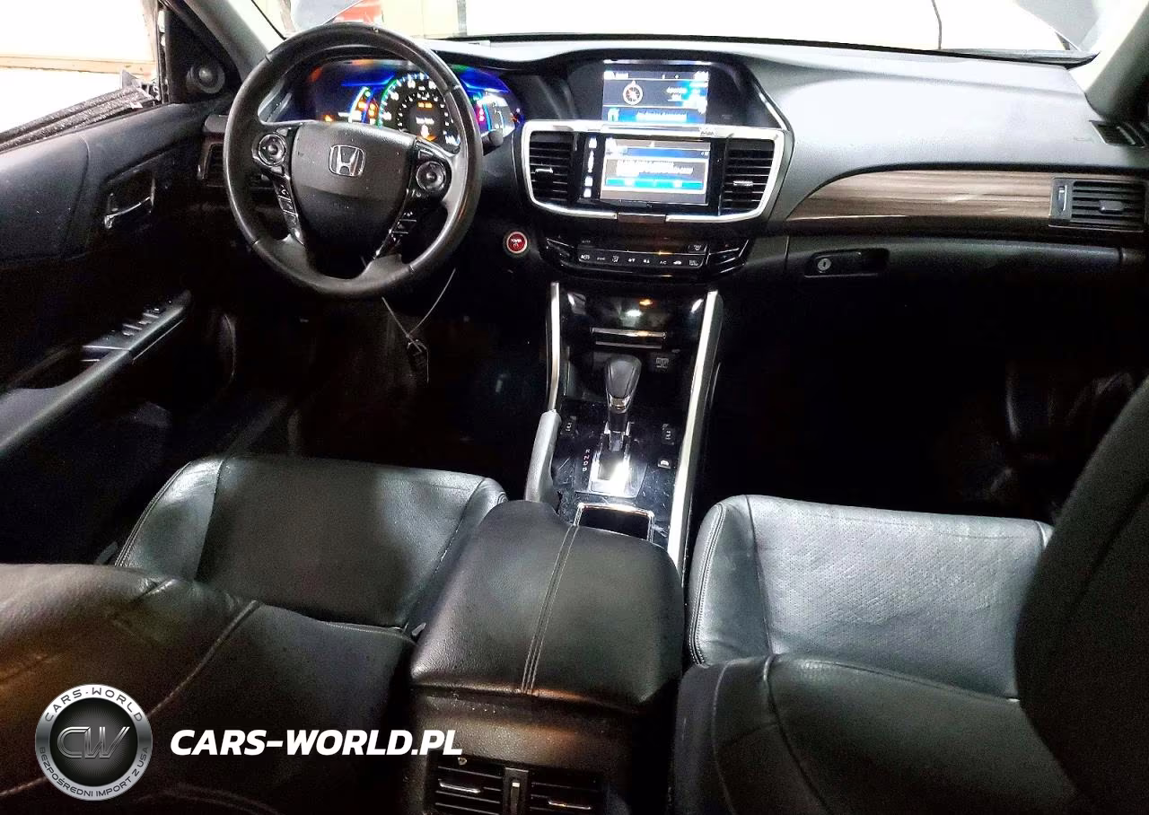 2017 Honda Accord Hybrid Exl VIN:JHMCR6F51HC011509 - 8