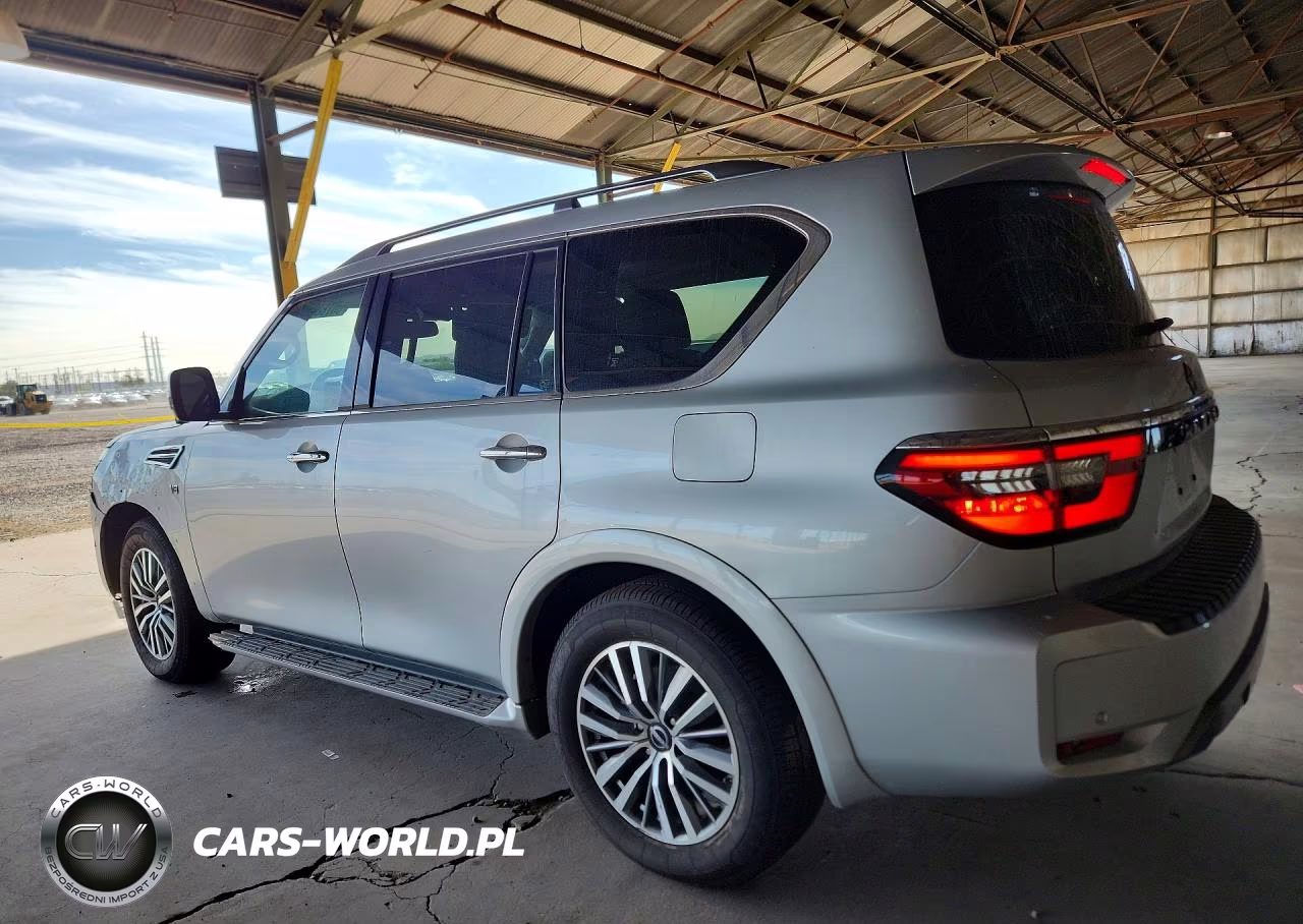 2021 Nissan Armada Sl VIN:JN8AY2BB1M9790499 - 2