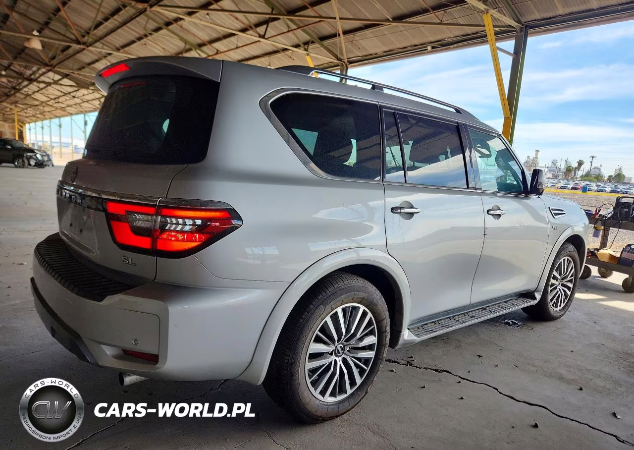 2021 Nissan Armada Sl VIN:JN8AY2BB1M9790499 - 3