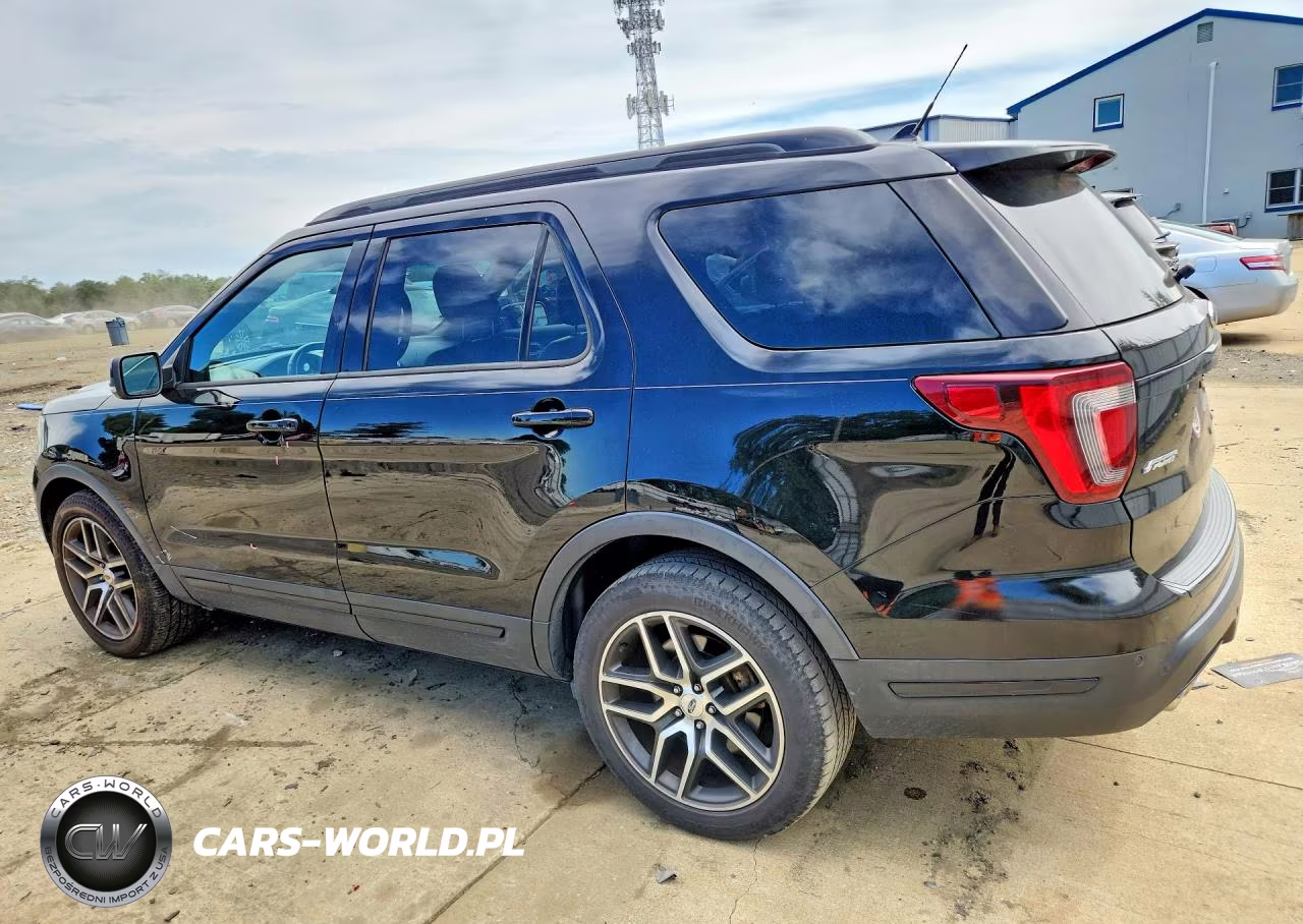 2018 Ford Explorer Sport VIN:1FM5K8GT9JGA75900 - 2