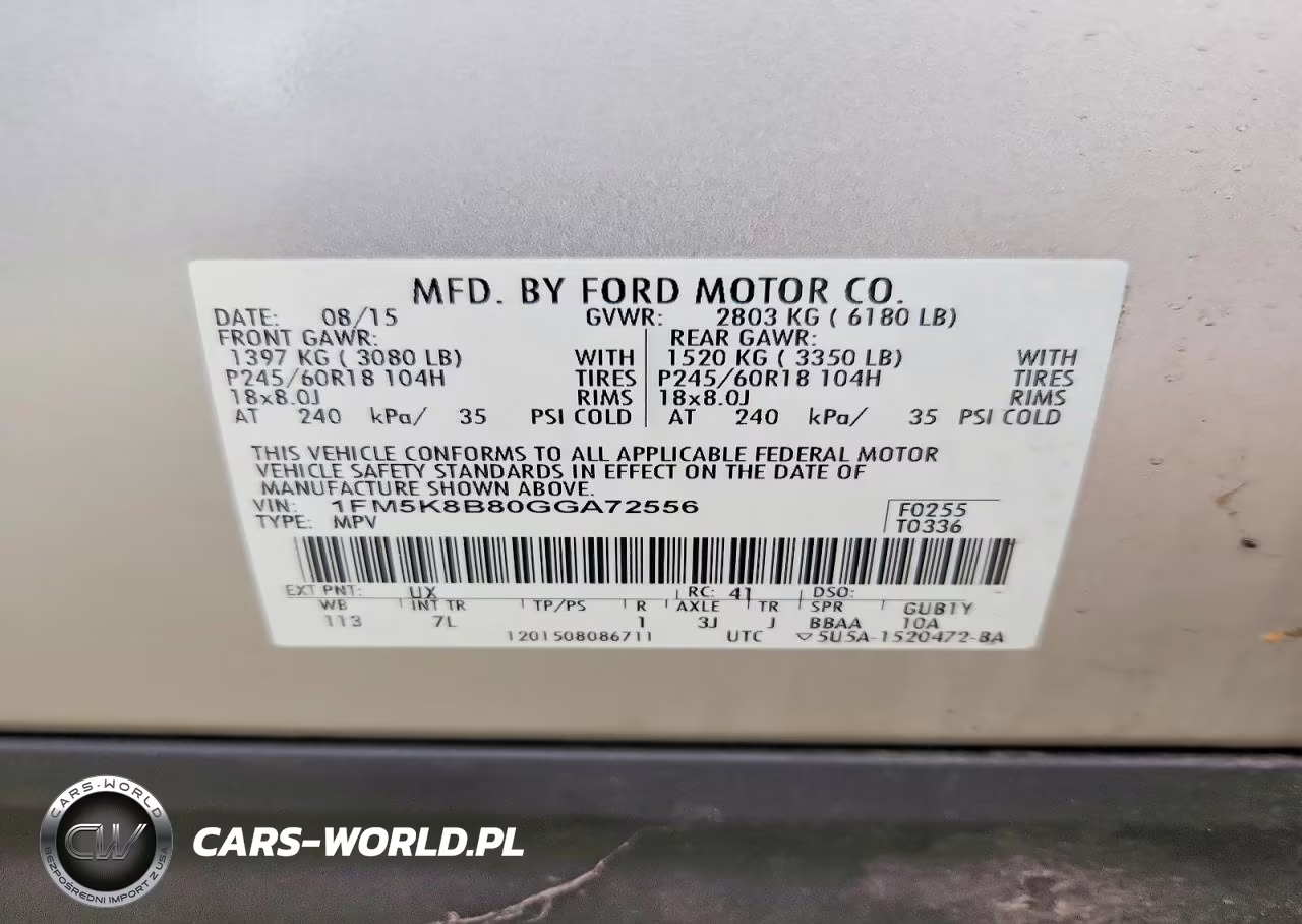 2016 Ford Explorer VIN:1FM5K8B80GGA72556 - 12