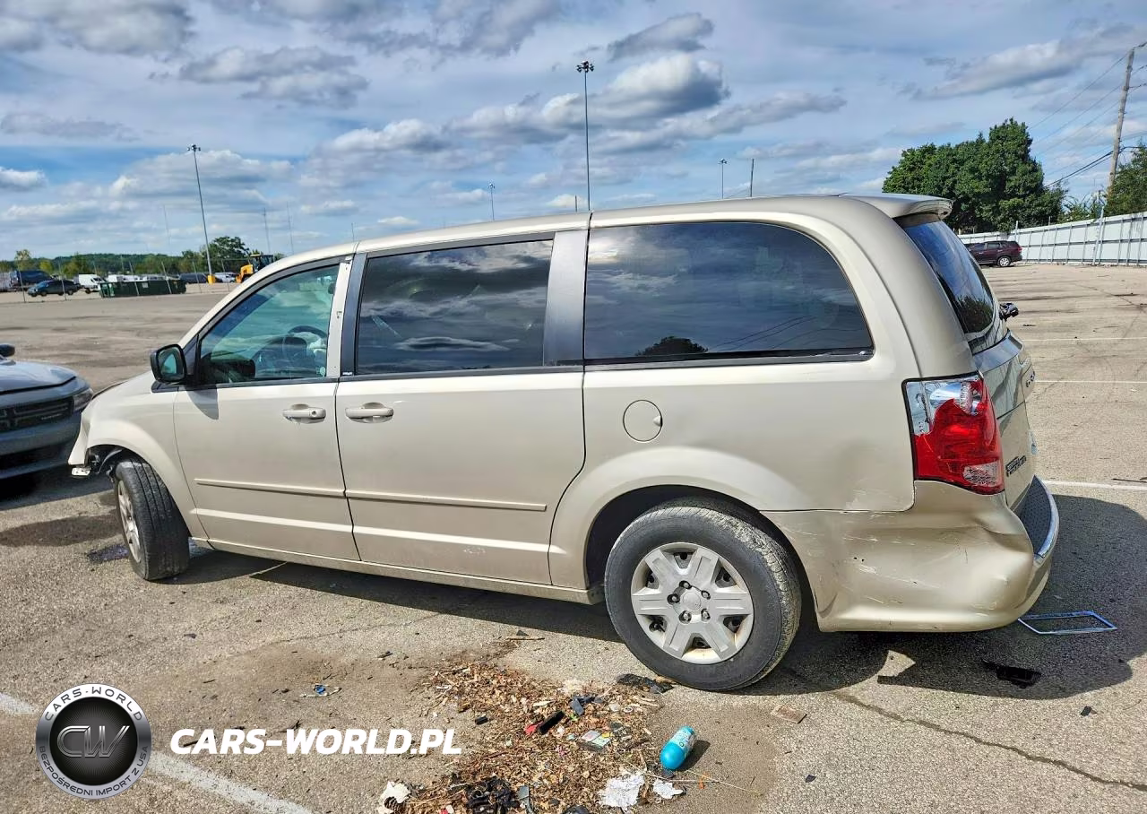 2013 Dodge Grand Caravan Se VIN:2C4RDGBG7DR622590 - 2