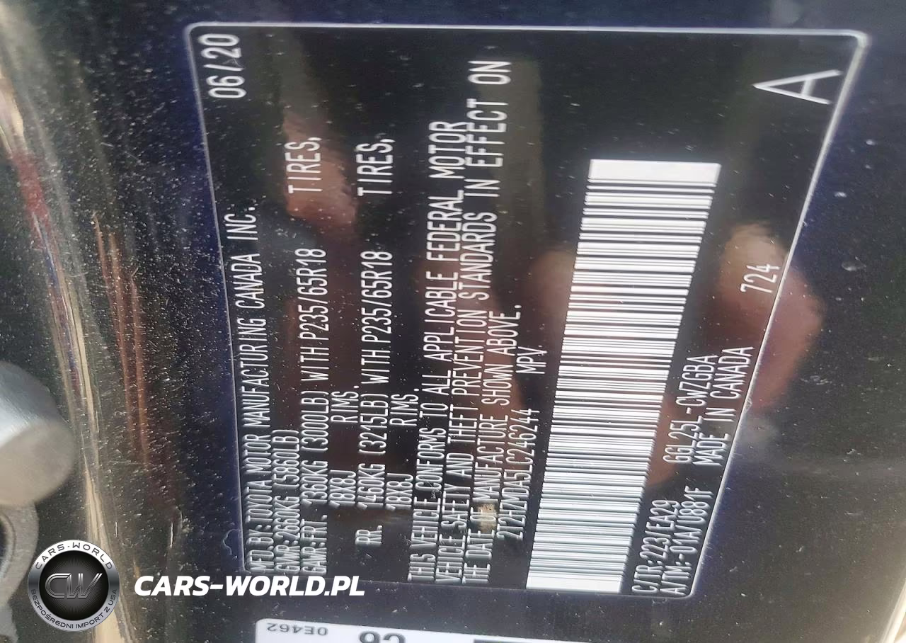 2020 Lexus Rx 350 VIN:2T2HZMDA5LC246244 - 13