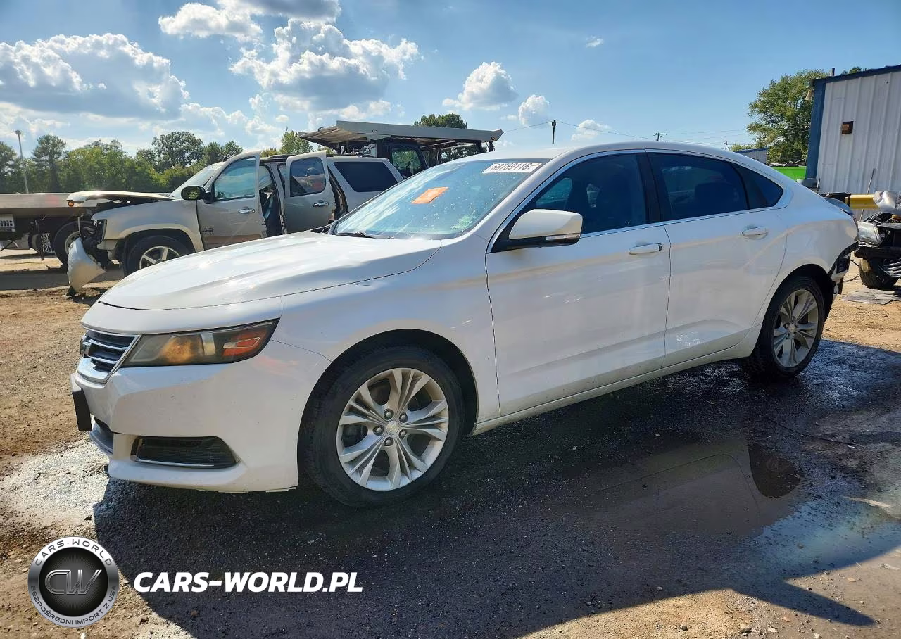 2014 Chevrolet Impala Lt VIN:1G1125S33EU128423 - 1