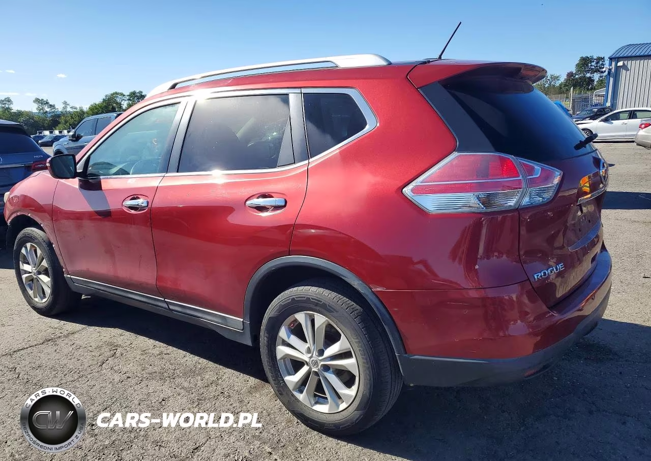 2015 Nissan Rogue Sv VIN:5N1AT2MV5FC903700 - 2