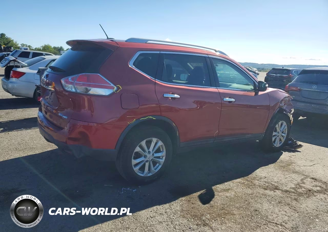2015 Nissan Rogue Sv VIN:5N1AT2MV5FC903700 - 3