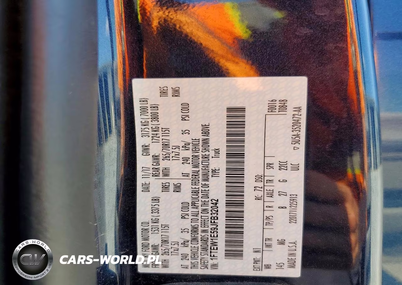 2018 Ford F150 Supercrew VIN:1FTEW1E59JFB32042 - 13