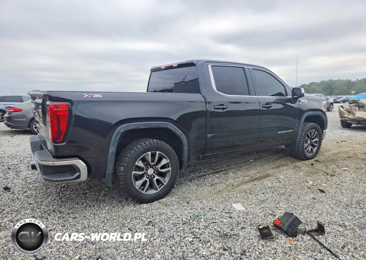2021 GMC Sierra K1500 Sle VIN:3GTU9BET5MG273152 - 3