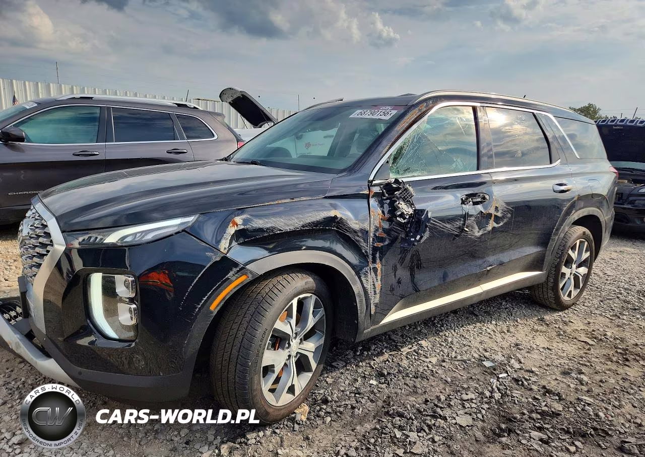 2020 Hyundai Palisade Sel VIN:KM8R3DHE9LU040883 - 1