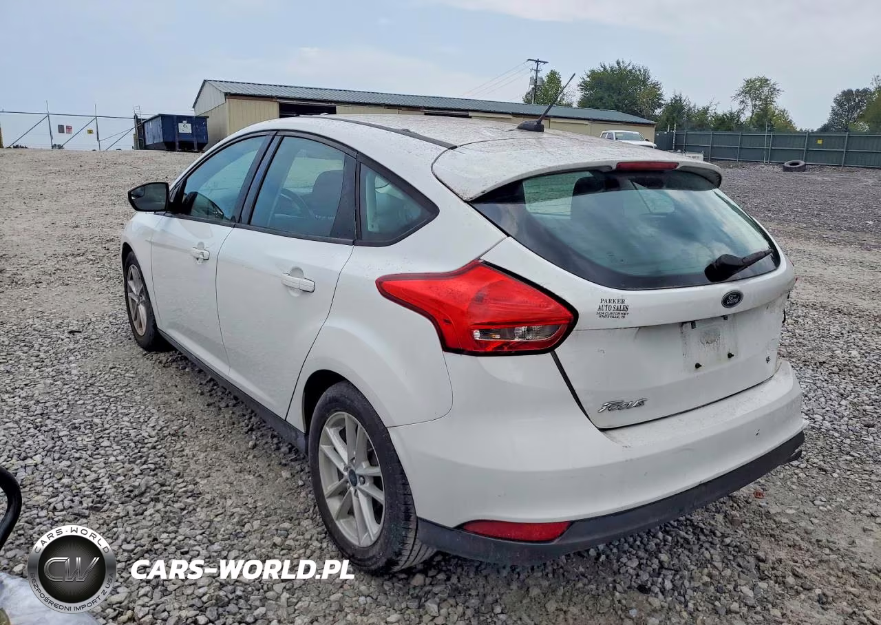 2017 Ford Focus Se VIN:1FADP3K25HL322341 - 2