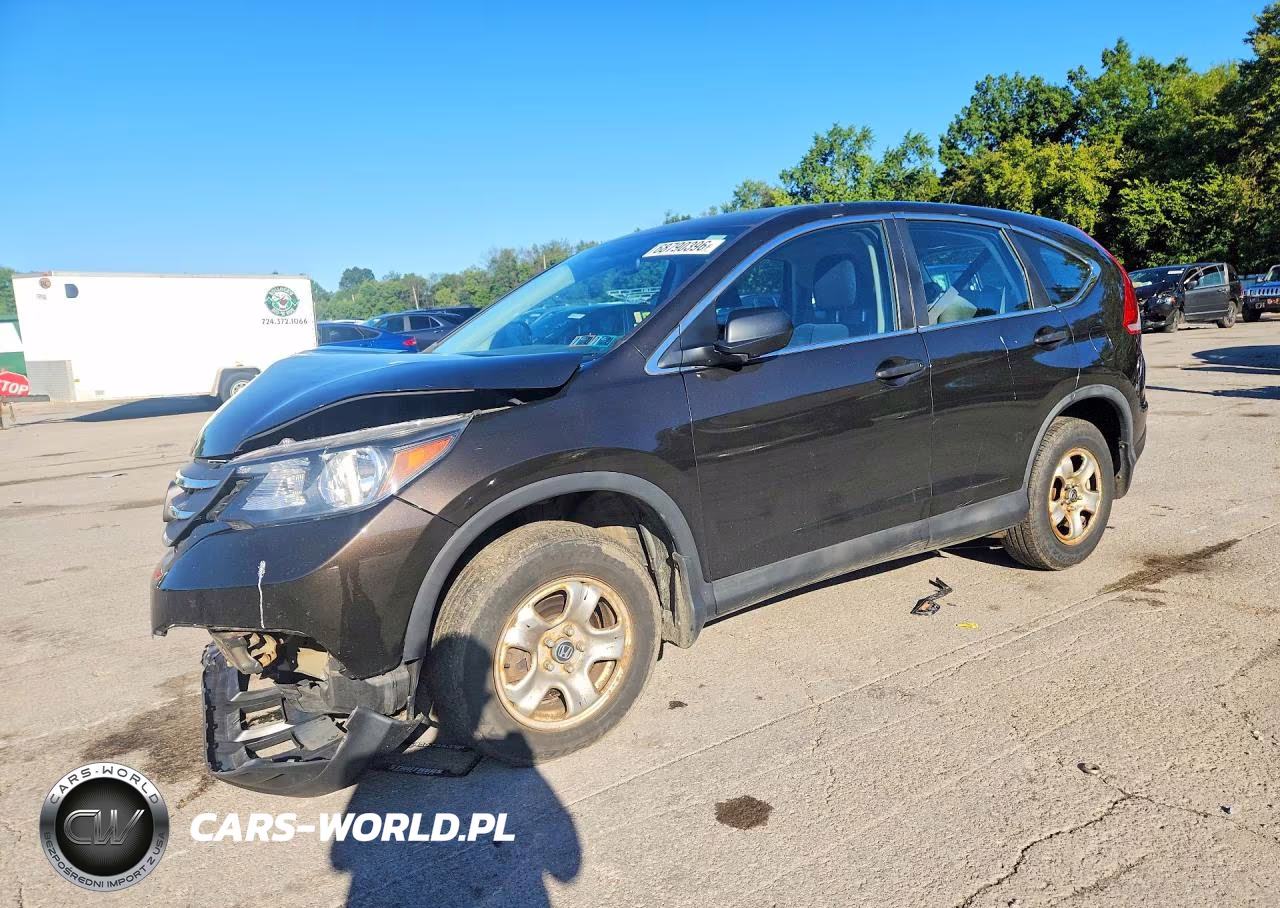 2013 Honda Cr-V Lx VIN:5J6RM4H30DL026520 - 1