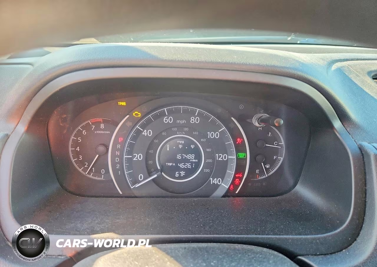 2013 Honda Cr-V Lx VIN:5J6RM4H30DL026520 - 9