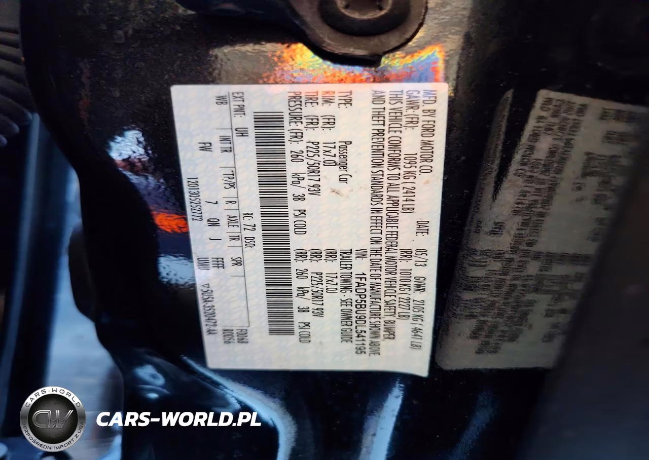 2013 Ford C-Max Sel VIN:1FADP5BU9DL541195 - 12