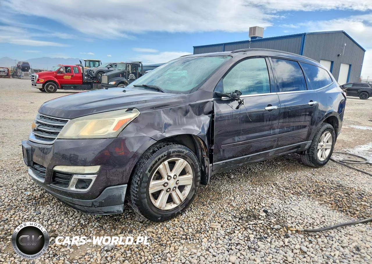2014 Chevrolet Traverse Lt VIN:1GNKRHKD3EJ104388 - 1