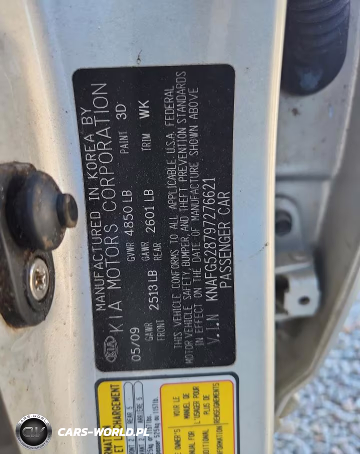 2009 Kia Rondo Base VIN:KNAFG528797276621 - 13