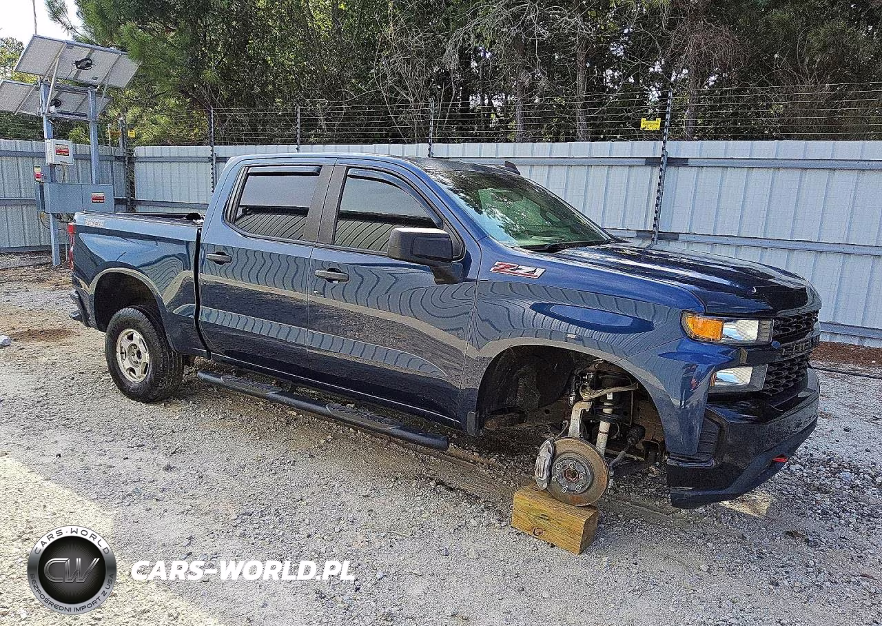 2021 Chevrolet Silverado K1500 Trail Boss Custom VIN:1GCPYCEF4MZ159658 - 4