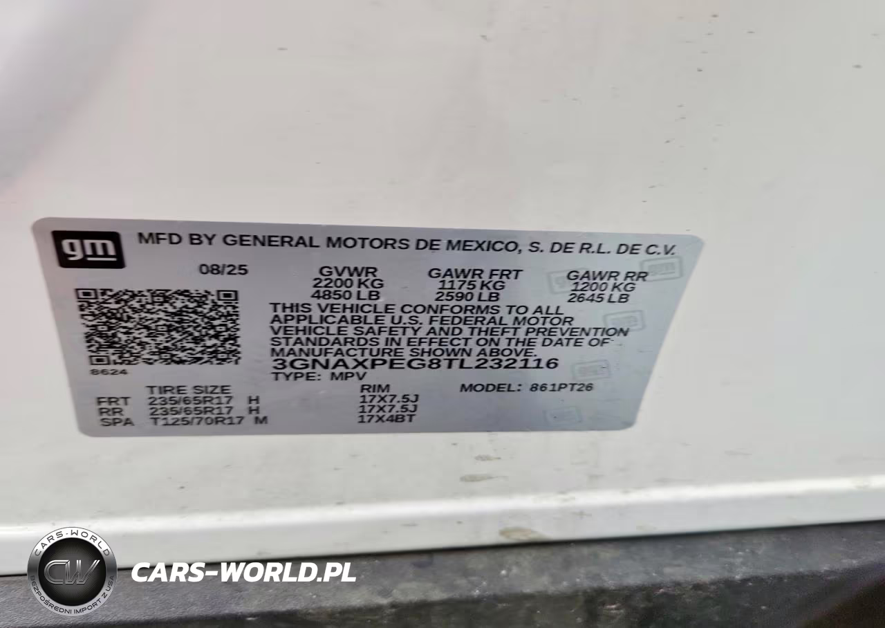 2026 Chevrolet Equinox Lt VIN:3GNAXPEG8TL232116 - 14