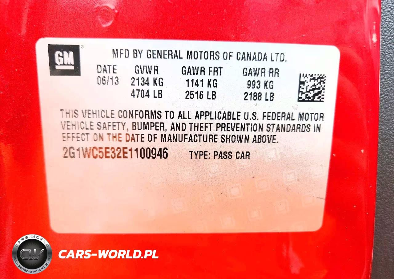 2014 Chevrolet Impala Limited Ltz VIN:2G1WC5E32E1100946 - 13