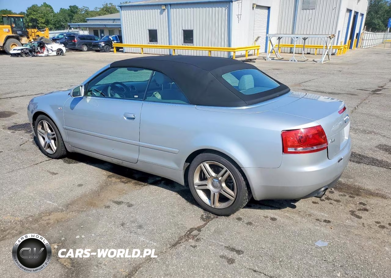 2008 Audi A4 2.0T Cabriolet VIN:WAUAF48HX8K007085 - 2