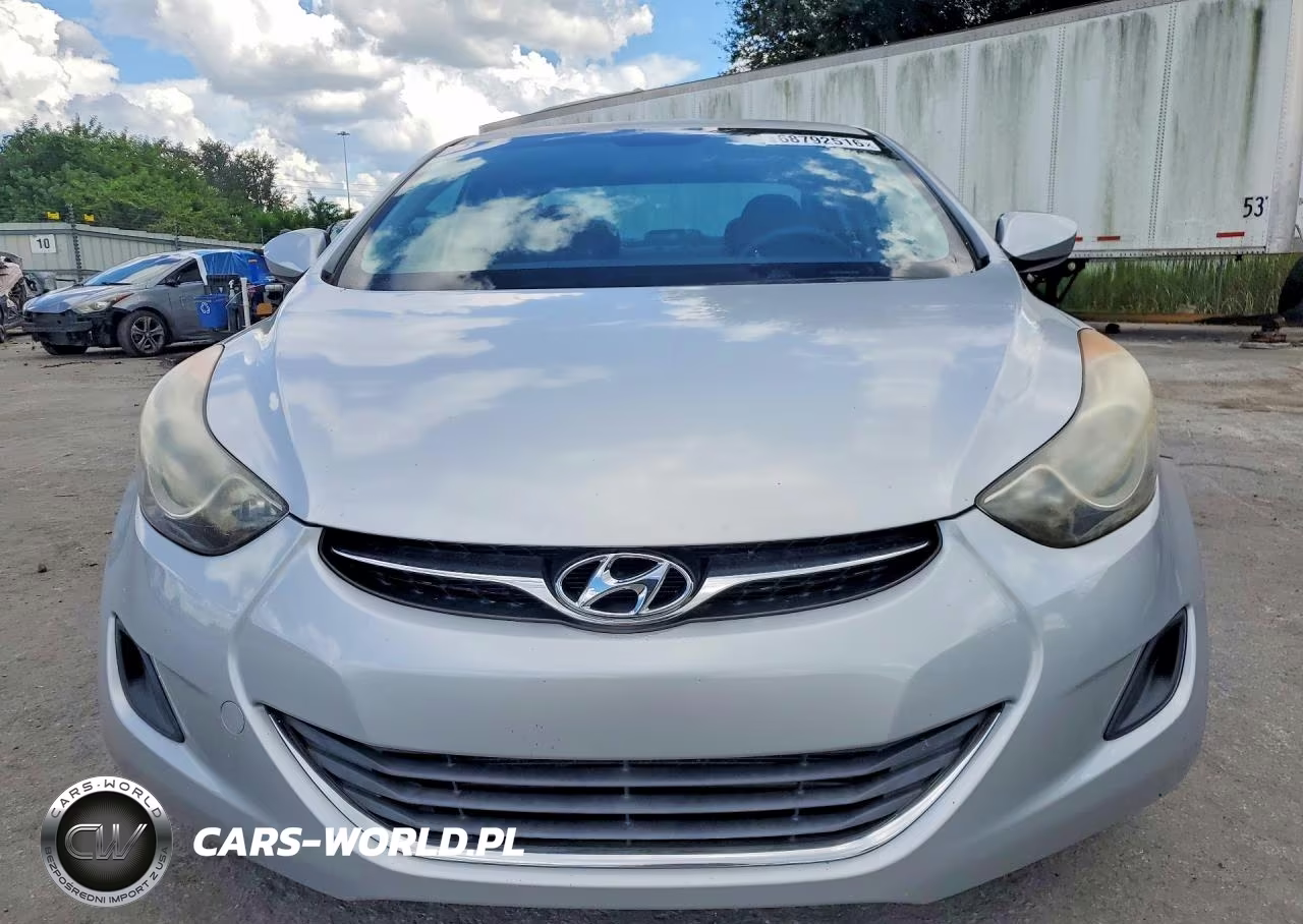 2013 Hyundai Elantra Gls VIN:5NPDH4AE6DH268524 - 5