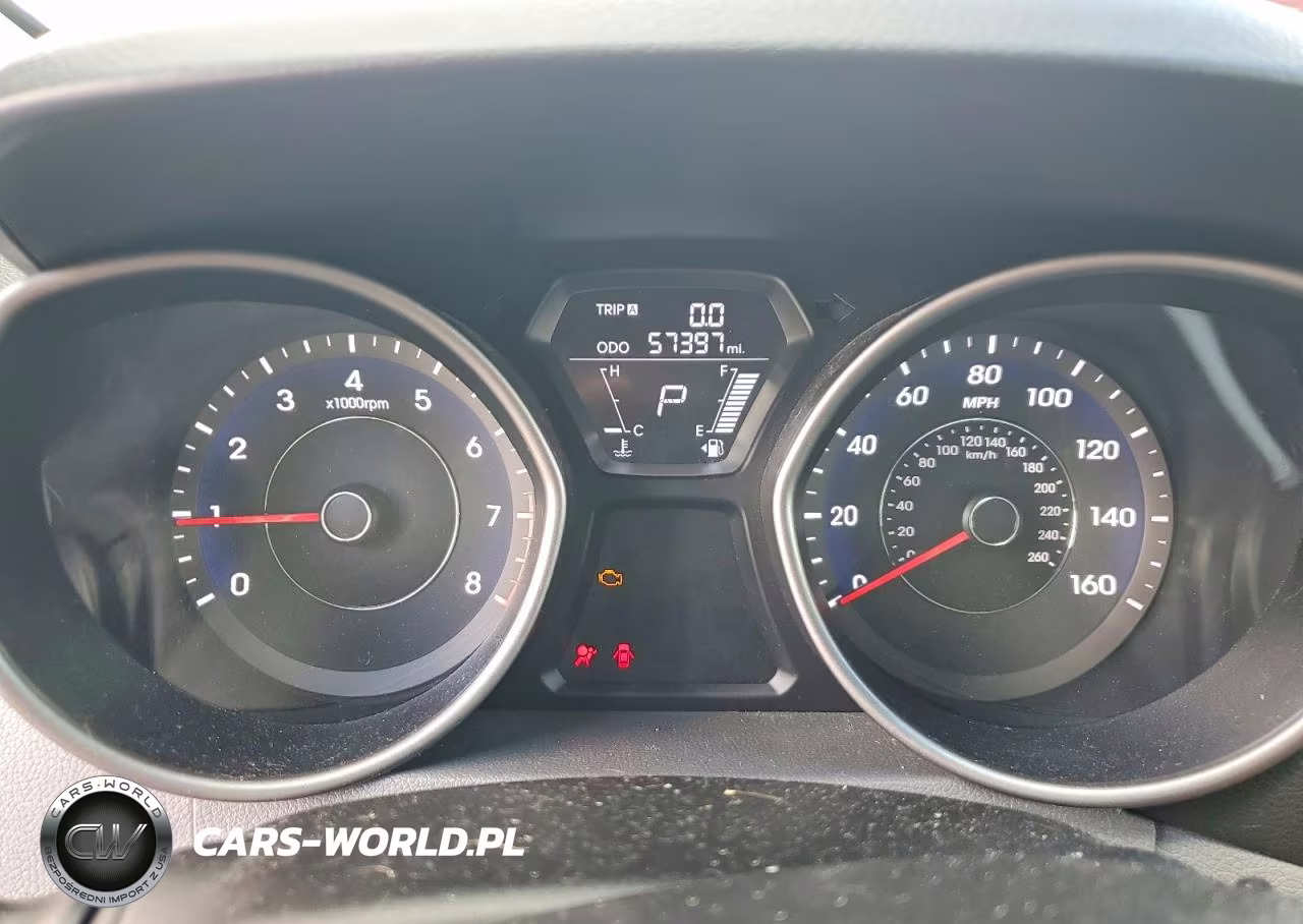 2013 Hyundai Elantra Gls VIN:5NPDH4AE6DH268524 - 9
