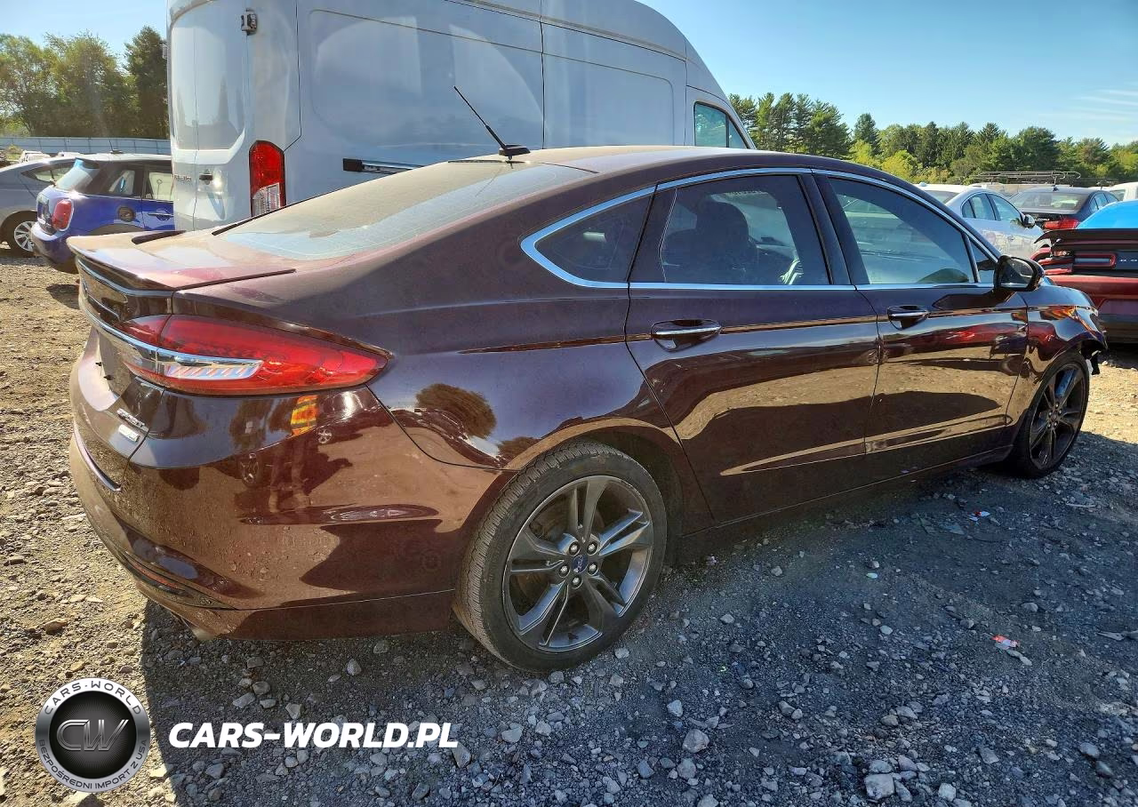 2017 Ford Fusion Sport VIN:3FA6P0VP6HR346180 - 3