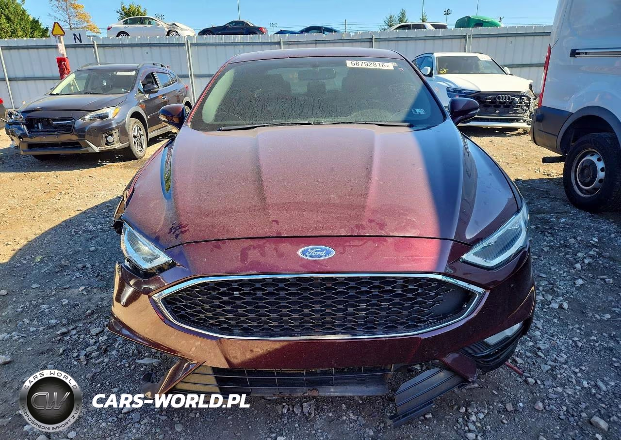 2017 Ford Fusion Sport VIN:3FA6P0VP6HR346180 - 5