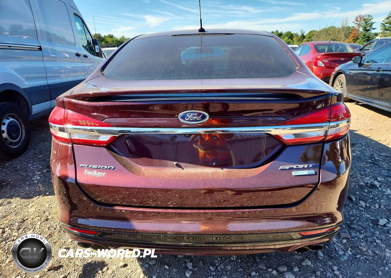 2017 Ford Fusion Sport VIN:3FA6P0VP6HR346180 - 6