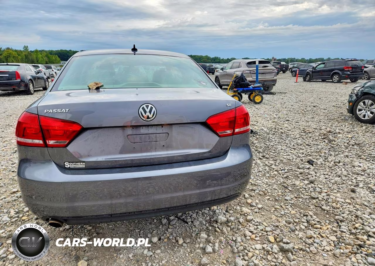 2012 Volkswagen Passat Se VIN:1VWBP7A3XCC032122 - 6