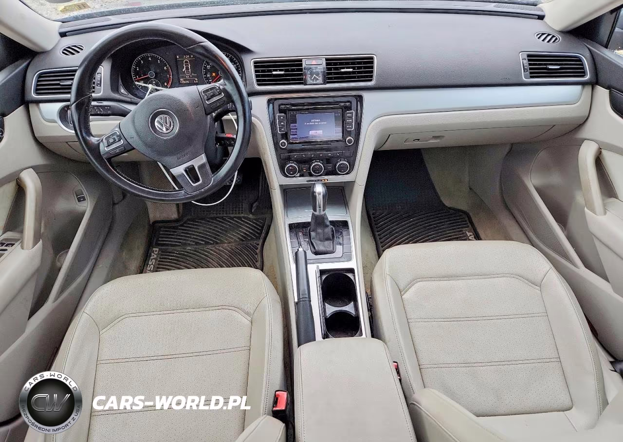 2012 Volkswagen Passat Se VIN:1VWBP7A3XCC032122 - 8