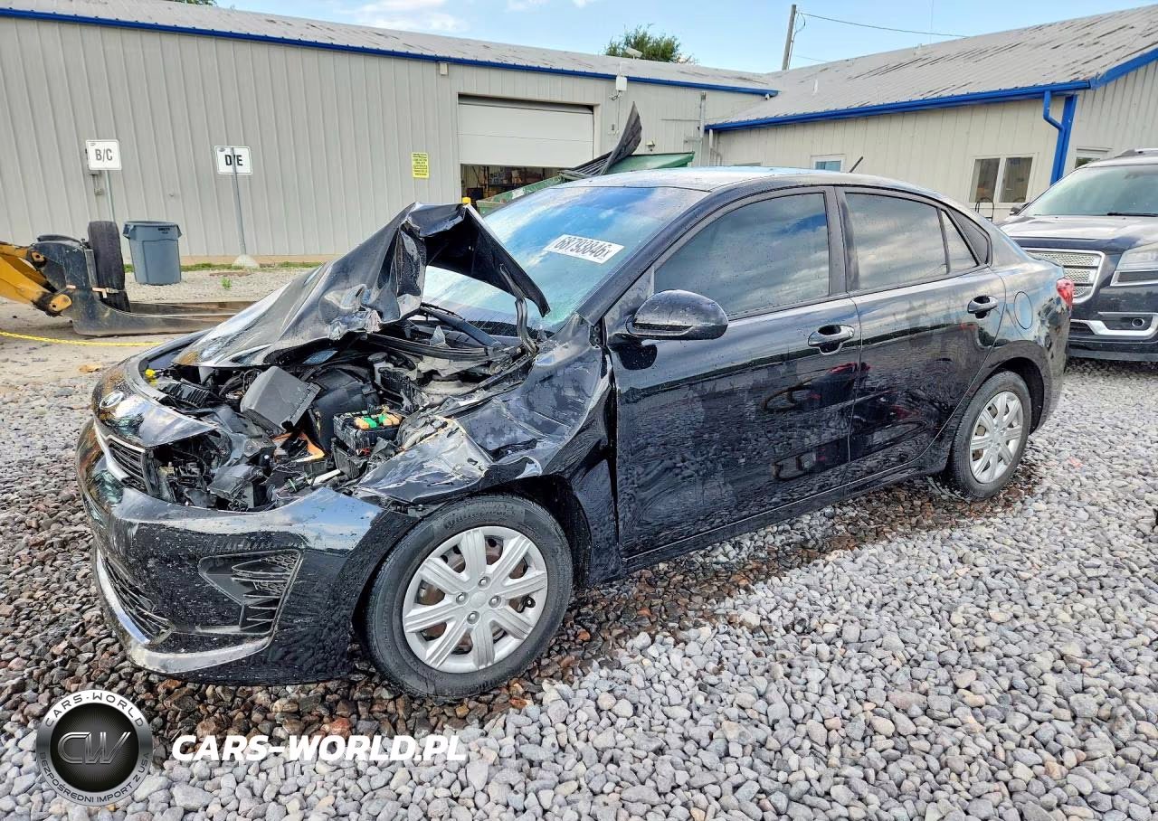 2021 Kia Rio Lx VIN:3KPA24AD0ME394734 - 1