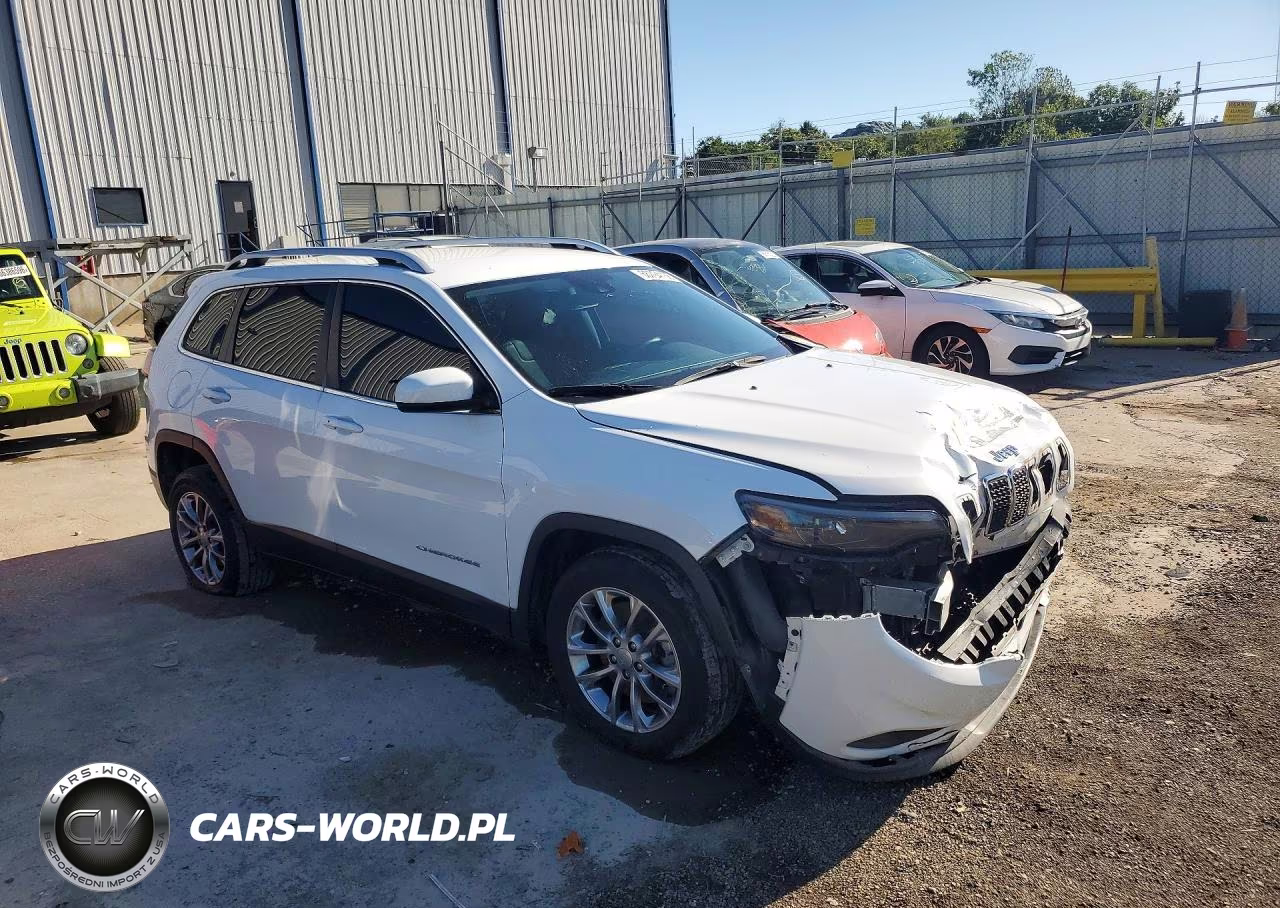 2021 Jeep Cherokee Latitude Lux VIN:1C4PJLMX8MD107347 - 4