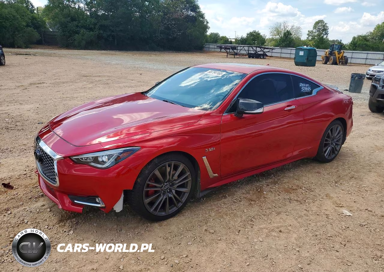 2017 Infiniti Q60 Red Sport 400 – zdjęcie 1 z 12
