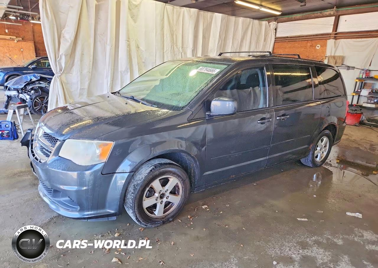 2012 Dodge Grand Caravan Sxt VIN:2C4RDGCG1CR180564 - 1