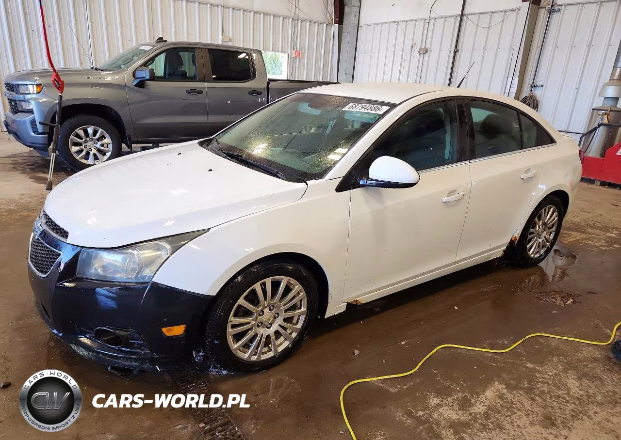 2012 Chevrolet Cruze Eco VIN:1G1PK5SC4C7205807 - 1
