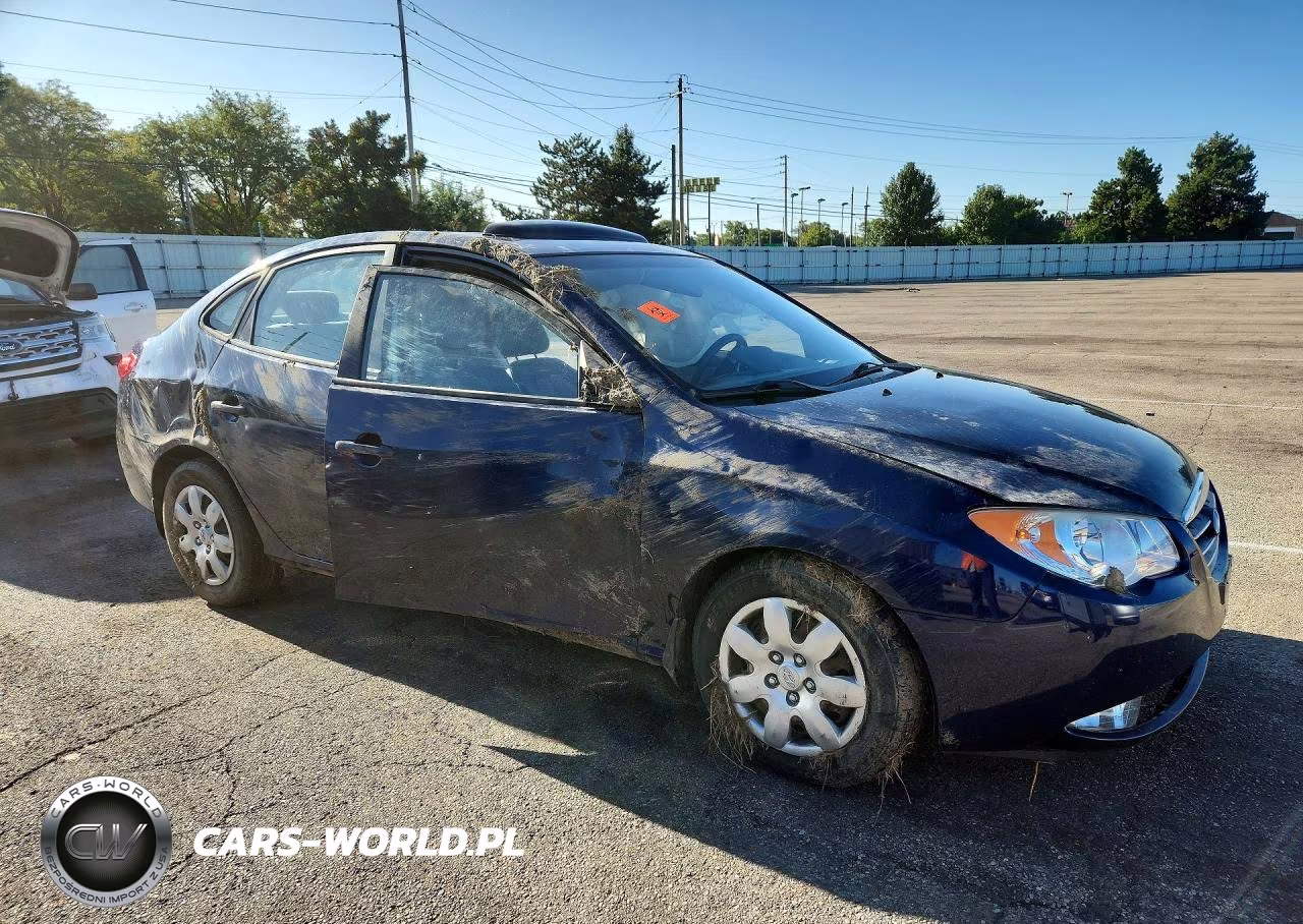 2008 Hyundai Elantra Gls VIN:KMHDU46D98U400520 - 4
