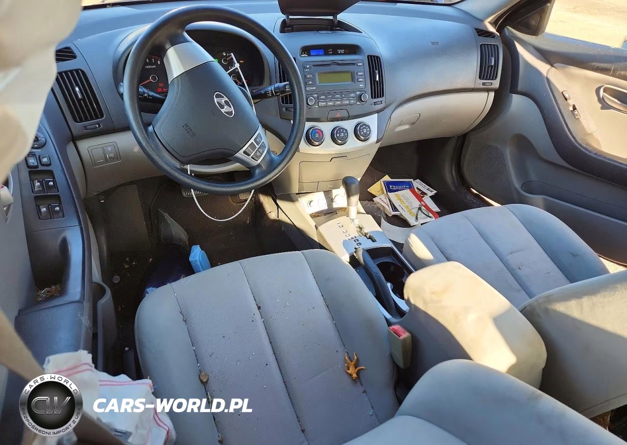 2008 Hyundai Elantra Gls VIN:KMHDU46D98U400520 - 8