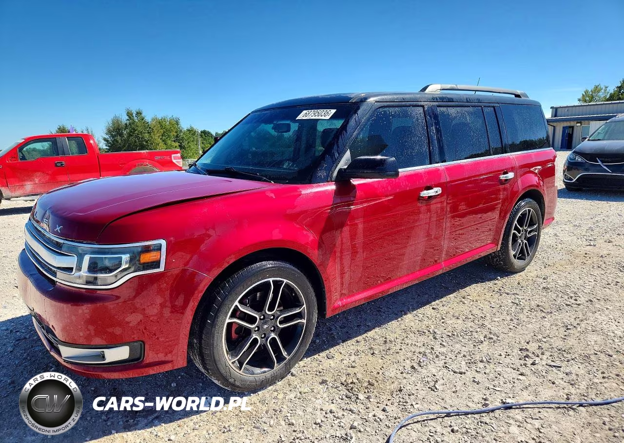 2013 Ford Flex Limited VIN:2FMHK6D81DBD27913 - 1